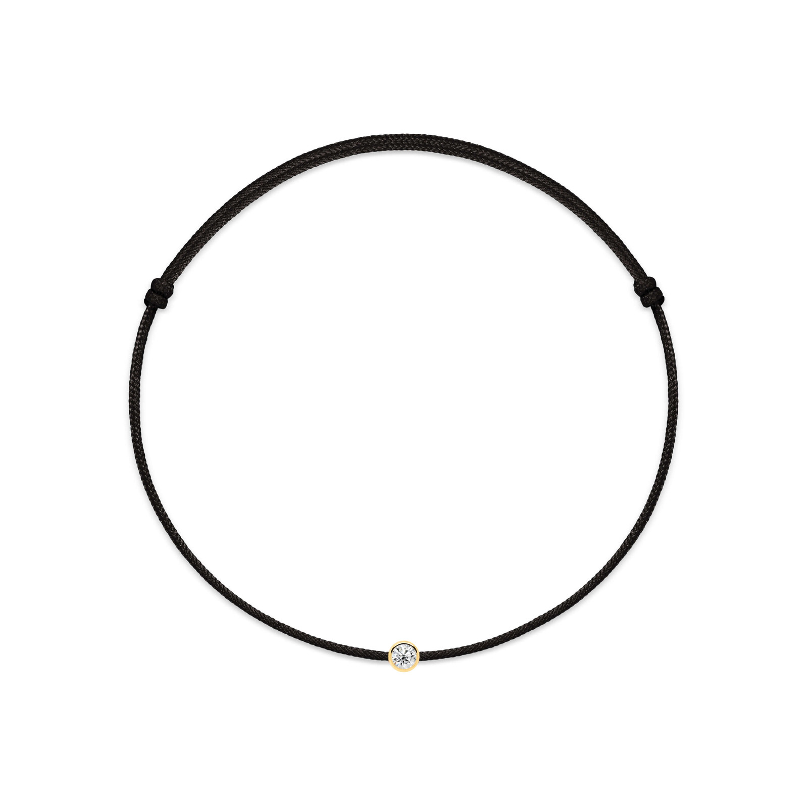 Black Diamond String Bracelet