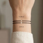 Black Diamond String Bracelet