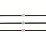 Black Diamond String Bracelet