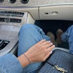 Bracciale con fili di diamanti blu