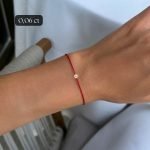 Rode Diamanten Armband