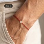 Rode Diamanten Armband