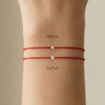 Red Diamond String Bracelet
