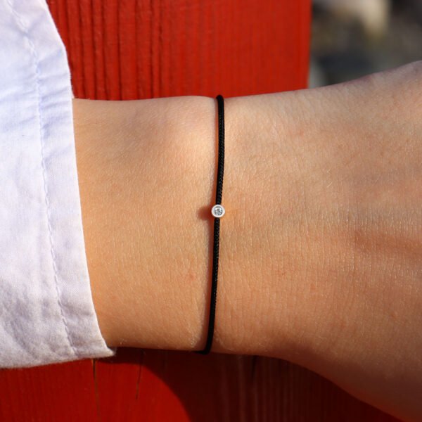 "Fortune" Diamond String Bracelet