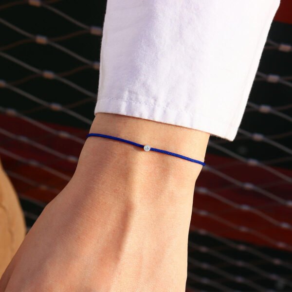 “Stability” Diamond String Bracelet