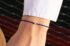 Diamond string bracelet