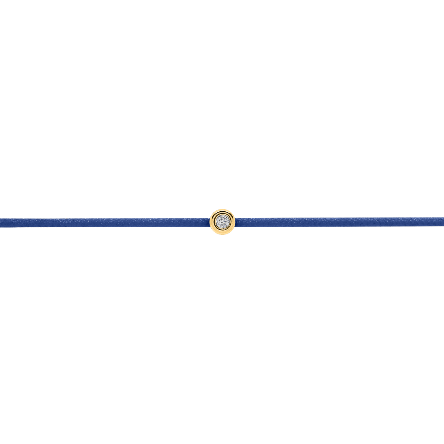 Blue Diamond String Bracelet