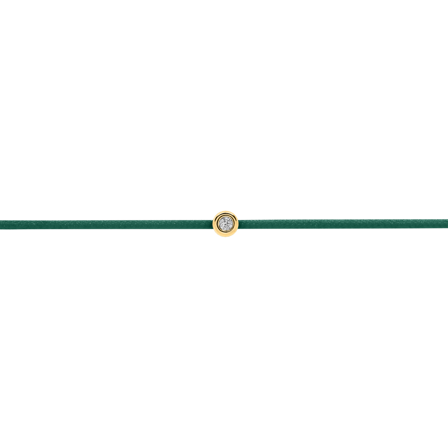 Green Diamond String Bracelet