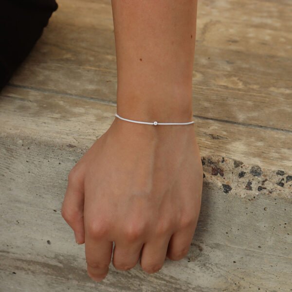 "Fortune" Diamond String Bracelet