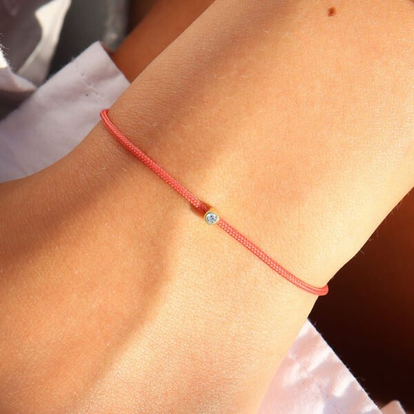“Stability” Diamond String Bracelet