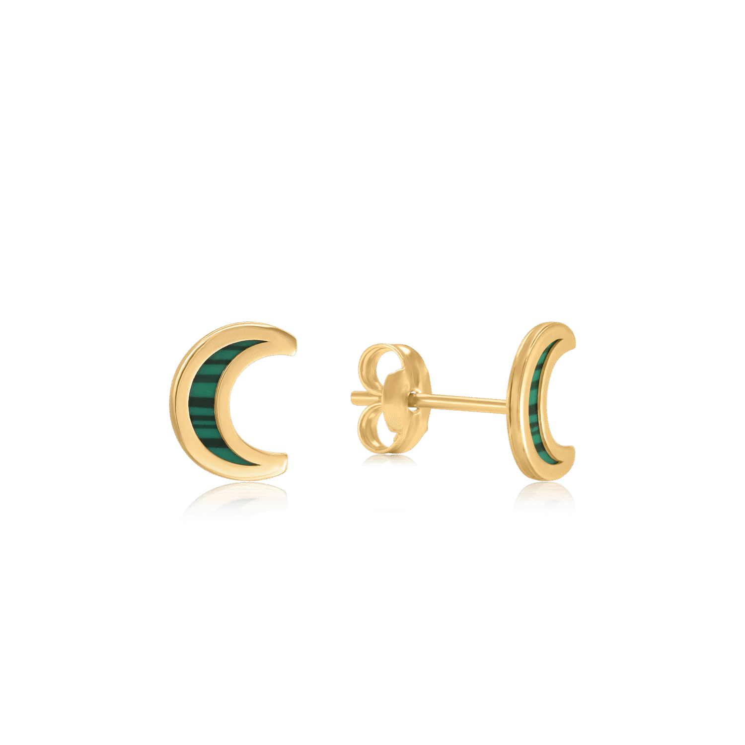 "Moon" Stud Earrings