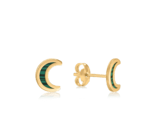 "Moon" Stud Earrings