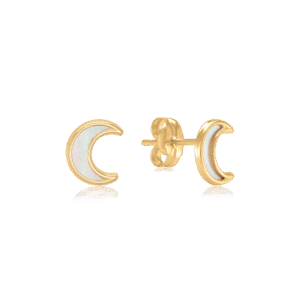 "Moon" Stud Earrings