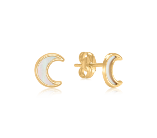"Moon" Stud Earrings