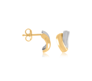 "Boucles d'oreilles "bicolores