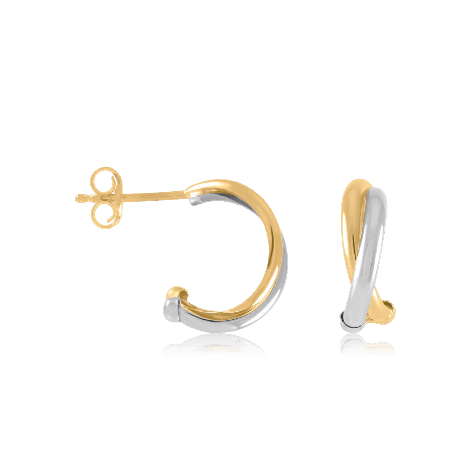 "Two-color" Stud Earrings