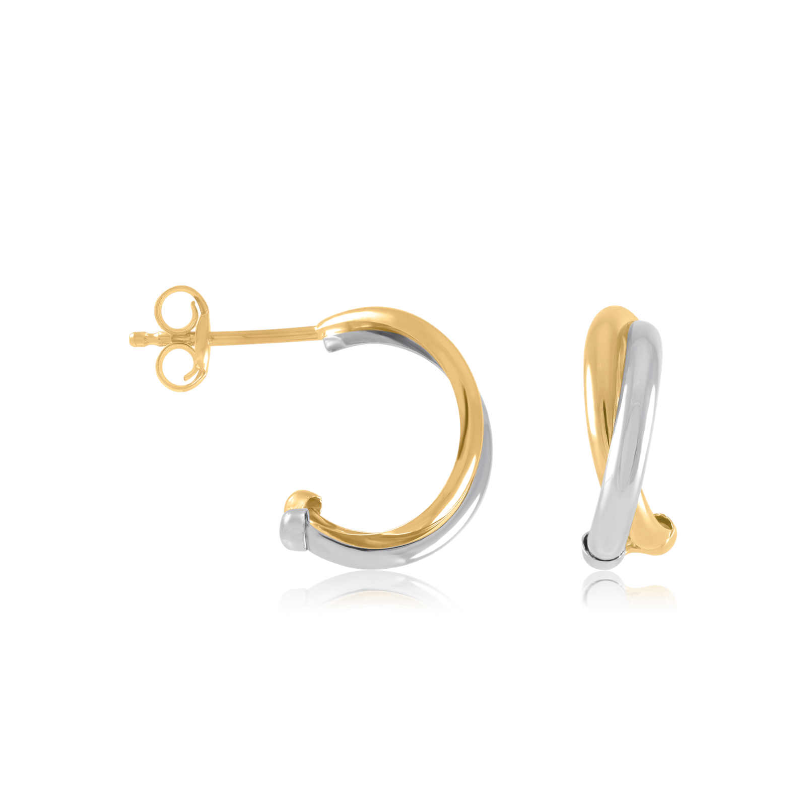 "Two-color" Stud Earrings
