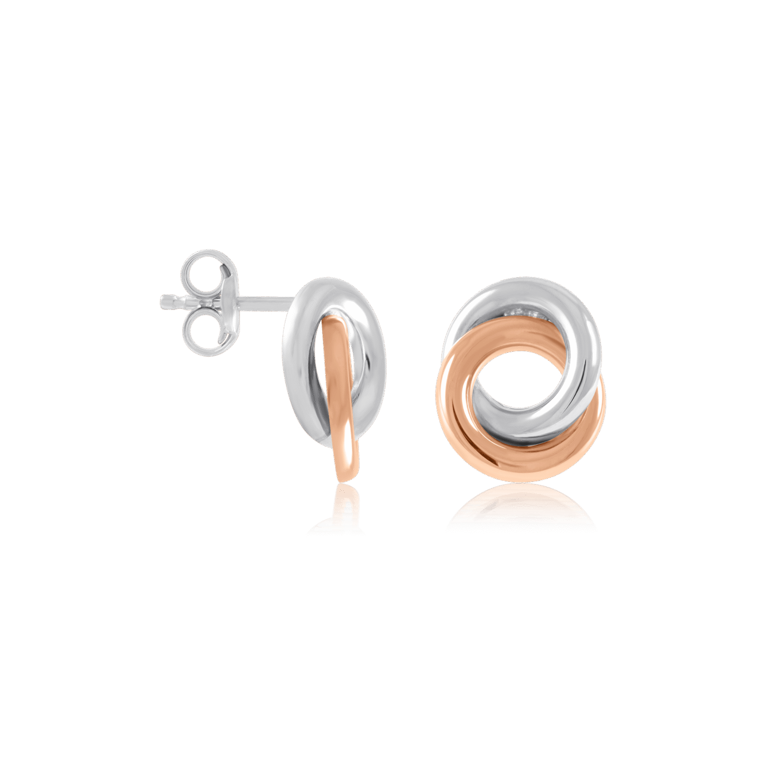 "Two-color" Stud Earrings