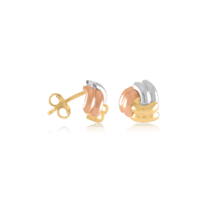 "Tricolor" Stud Earrings