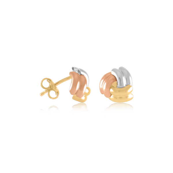 "Tricolor" Stud Earrings