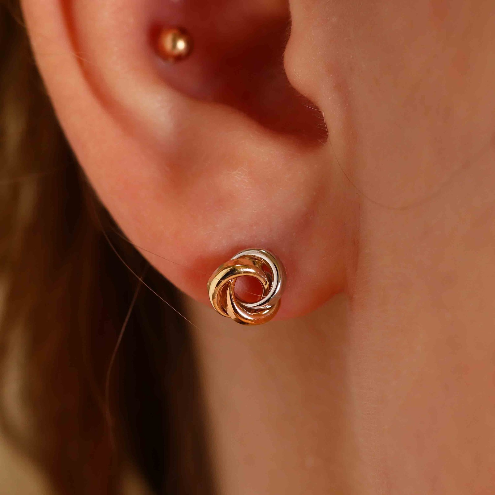 "Tricolor" Ohrstecker