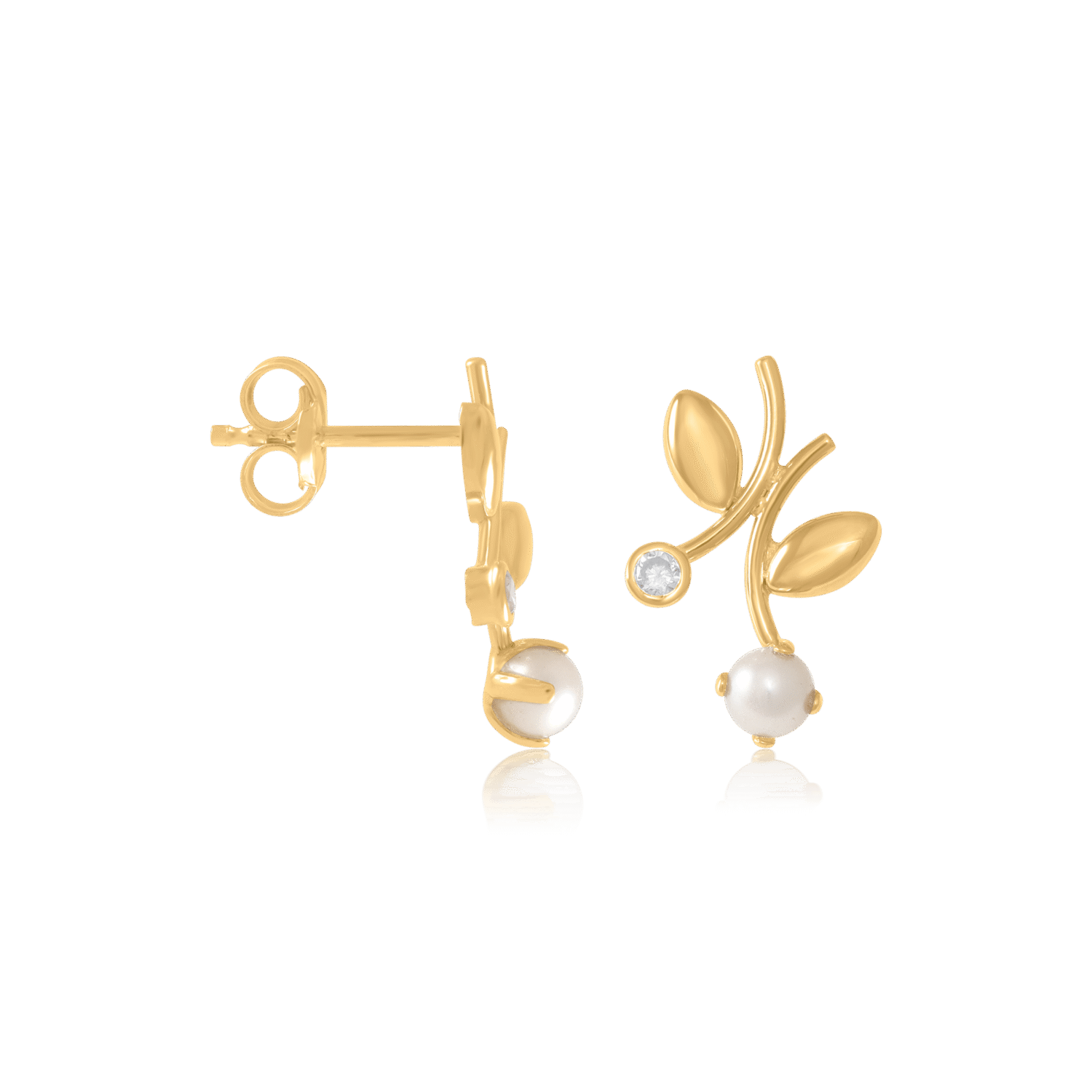 "Leaf" Stud Earrings