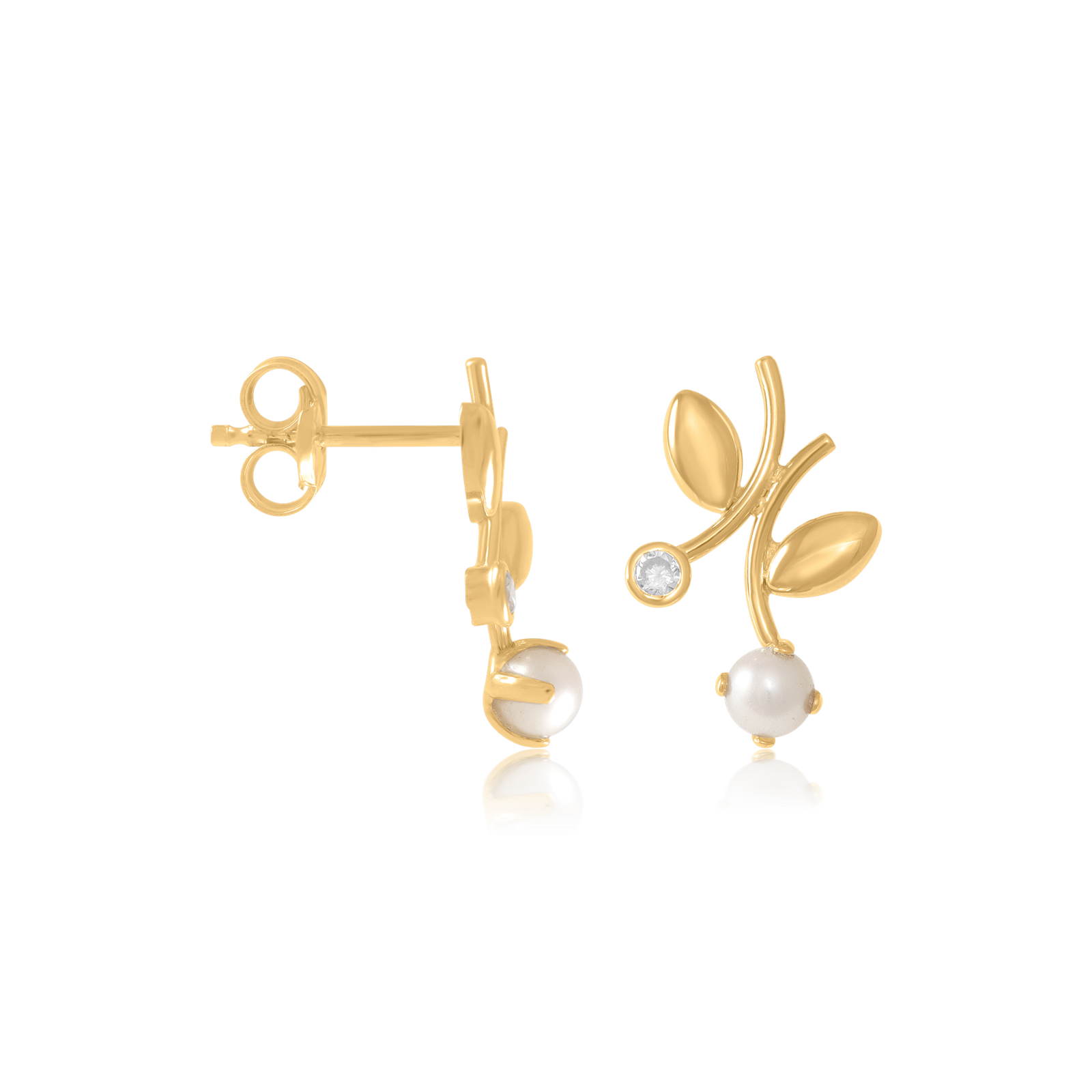 "Leaf" Stud Earrings