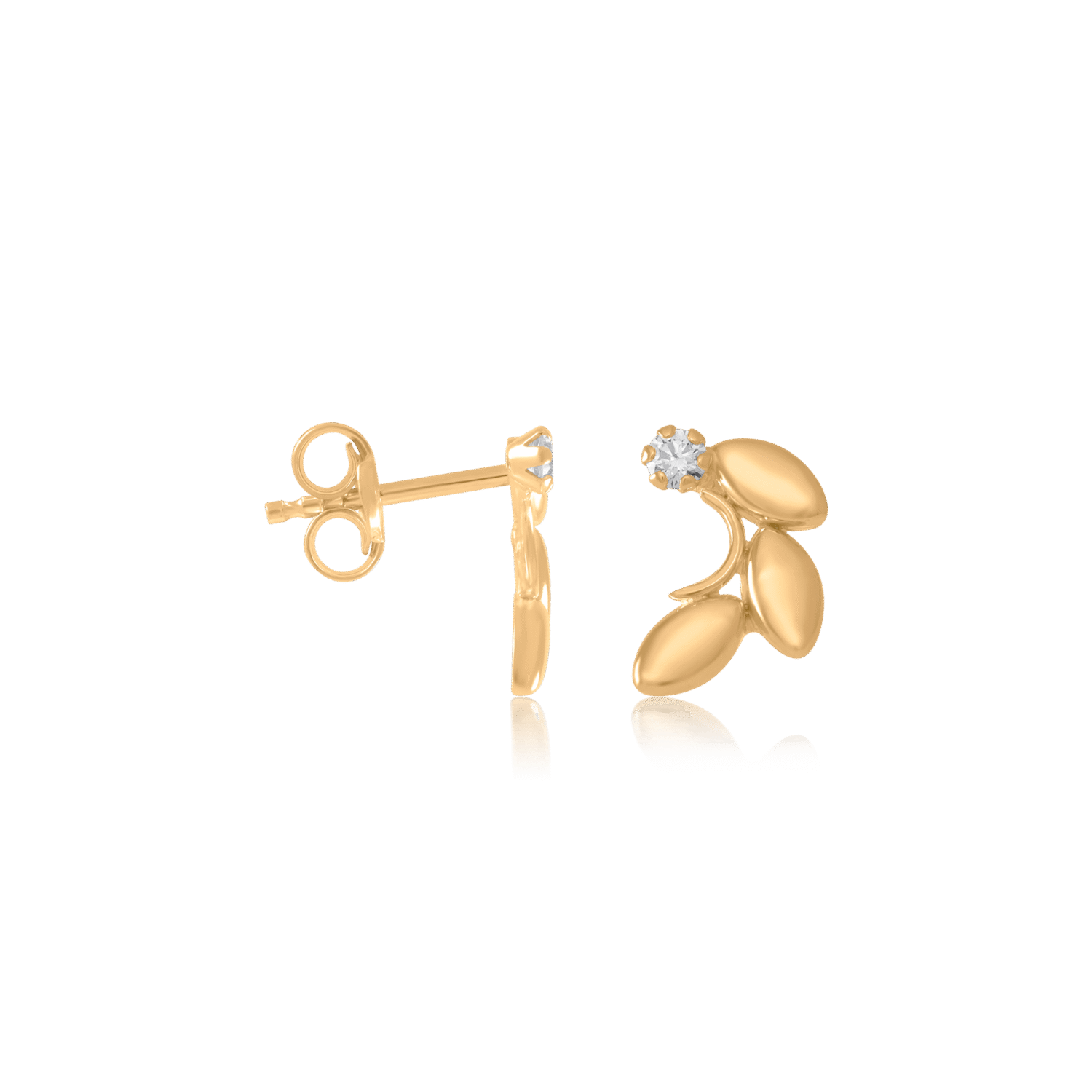 "Leaf" Stud Earrings