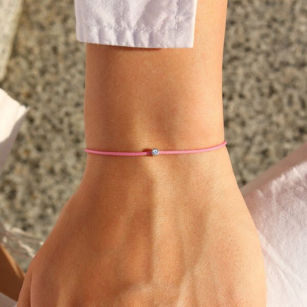 “Stability” Diamond String Bracelet