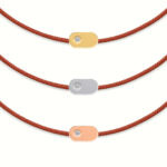 "Plate" Diamant-Kupferband-Armband