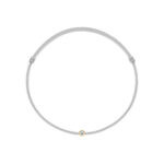 Bracciale con diamanti grigi