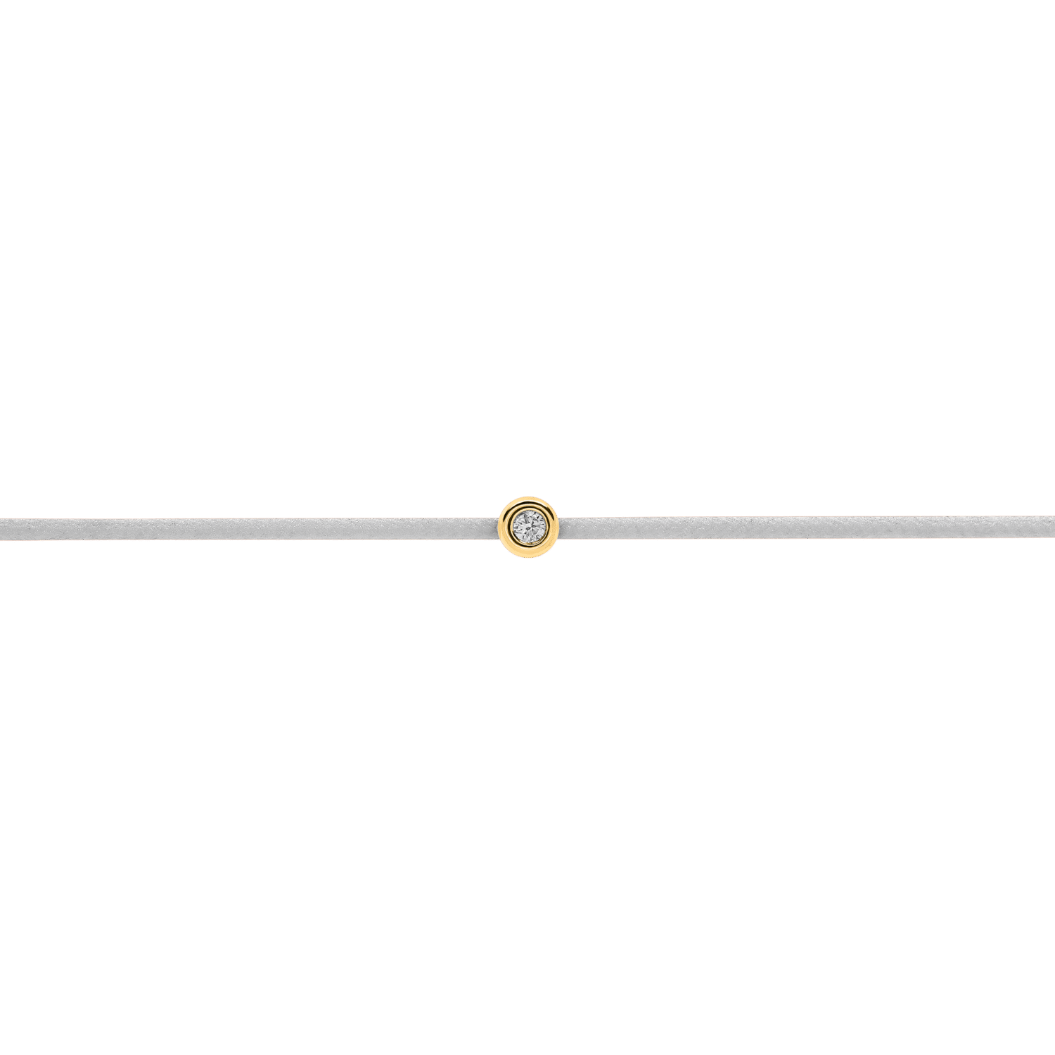 Grey Diamond String Bracelet