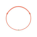 Salmon Diamond String Bracelet