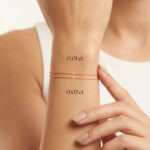 Sand Diamond String Armband