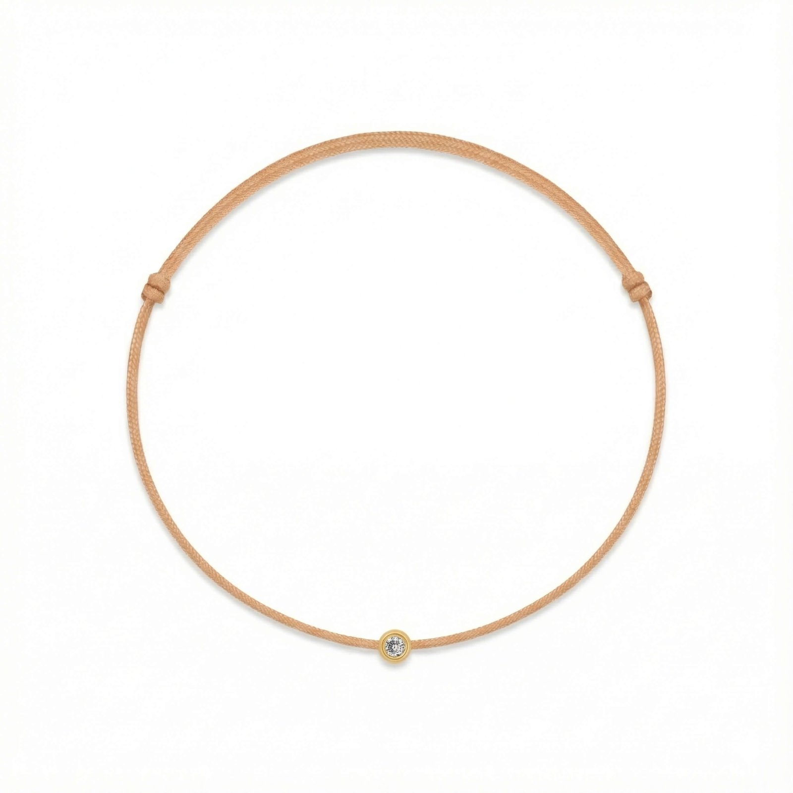 Bracciale con fili di diamanti di sabbia