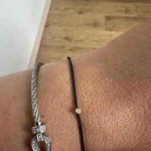 Perfect The diamond string bracelet is beautiful. Great exchange! I highly recommend +++