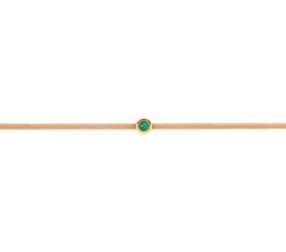 Bracciale a cordoncino Sand Emerald