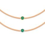 Sand-Smaragd-String-Armband