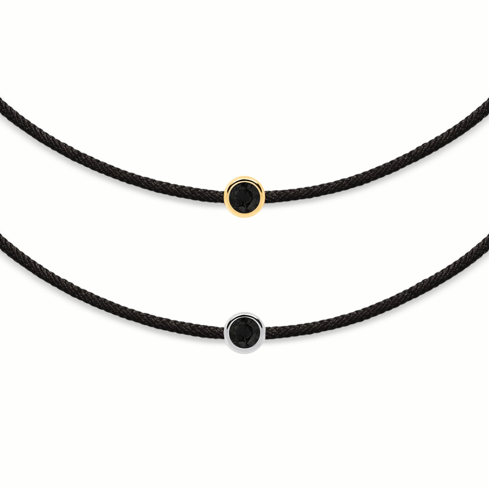 Черный браслет Black Diamond Black String Bracelet
