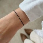 Черный браслет Black Diamond Black String Bracelet