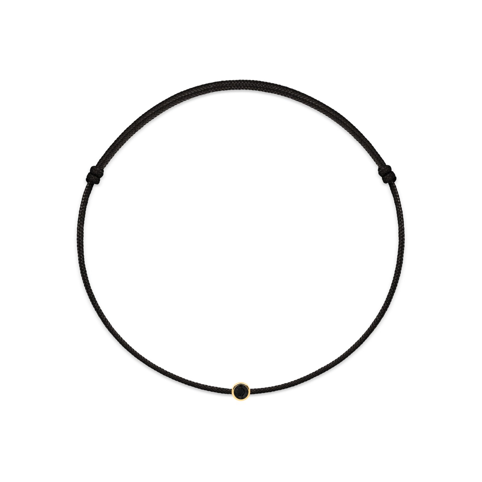 Черный браслет Black Diamond Black String Bracelet
