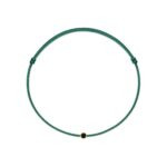 Zwarte Diamant Groene Armband