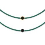 Zwarte Diamant Groene Armband