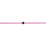 Svart diamant rosa strängarmband