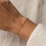Bracelet de sable en diamant noir