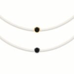 Black Diamond White String Bracelet