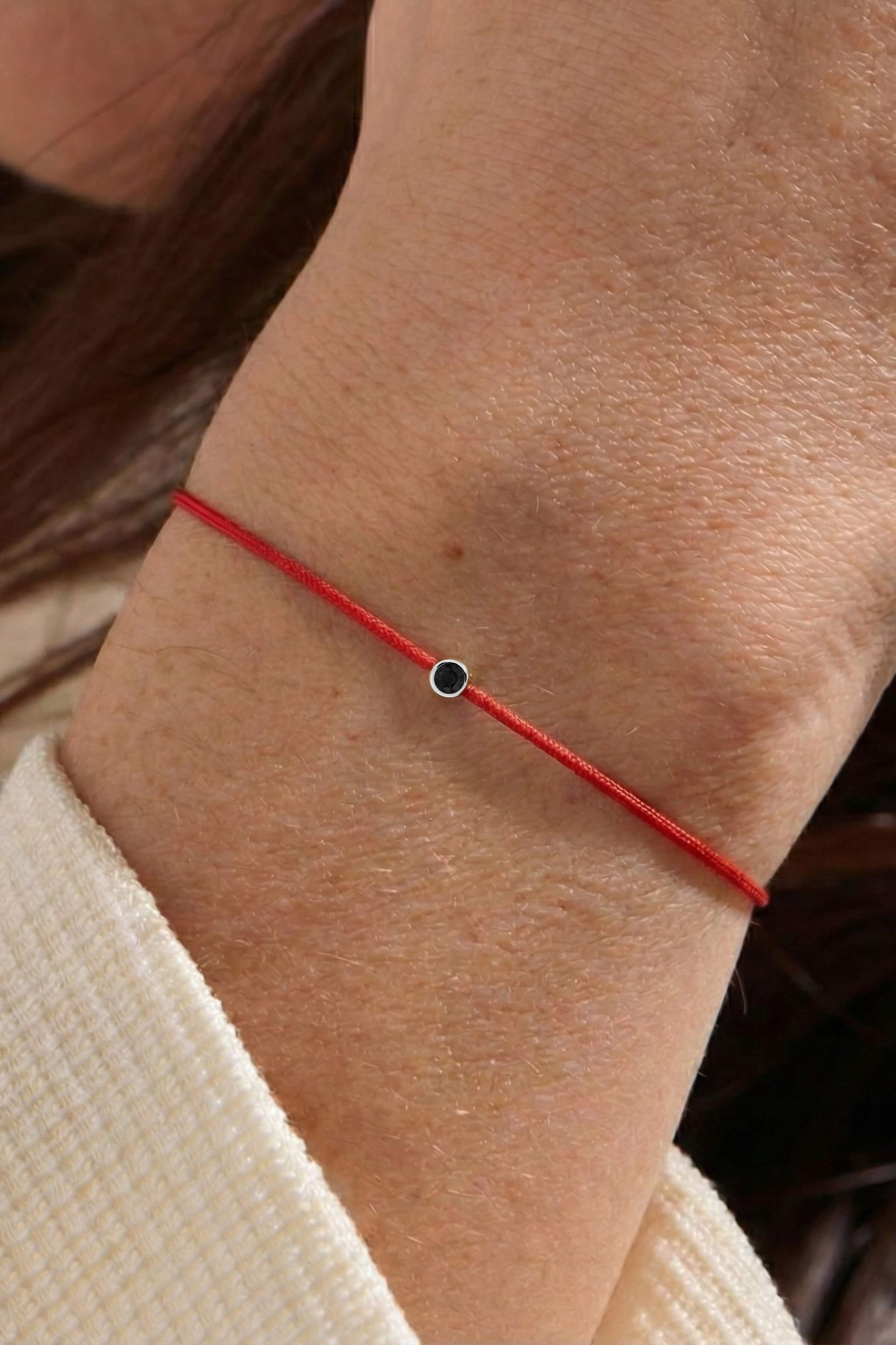 Black Diamond String Bracelets