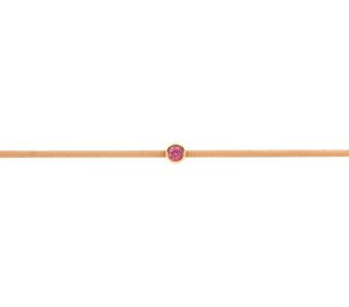 Bracelet de saphir rose