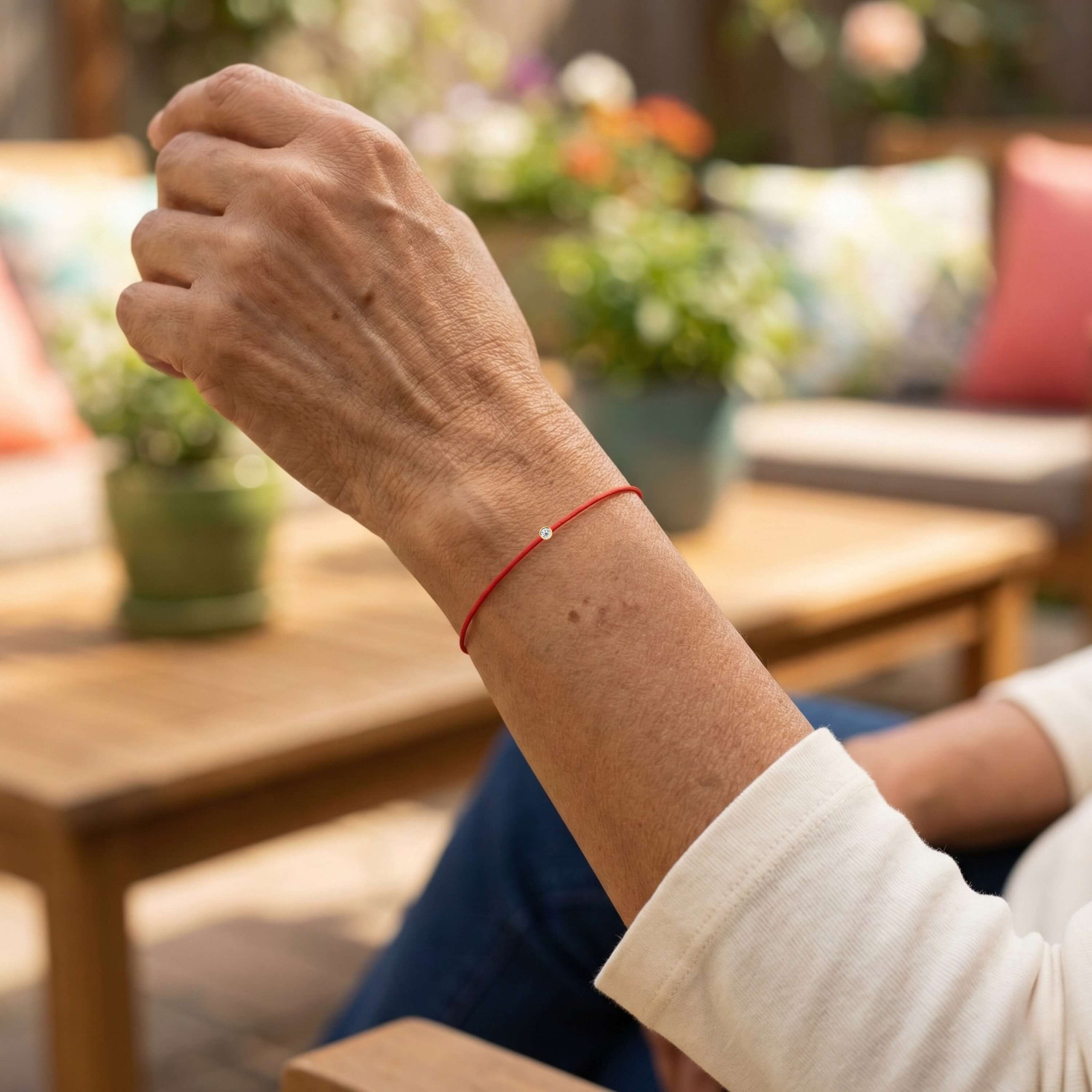 The Diamond String Bracelet