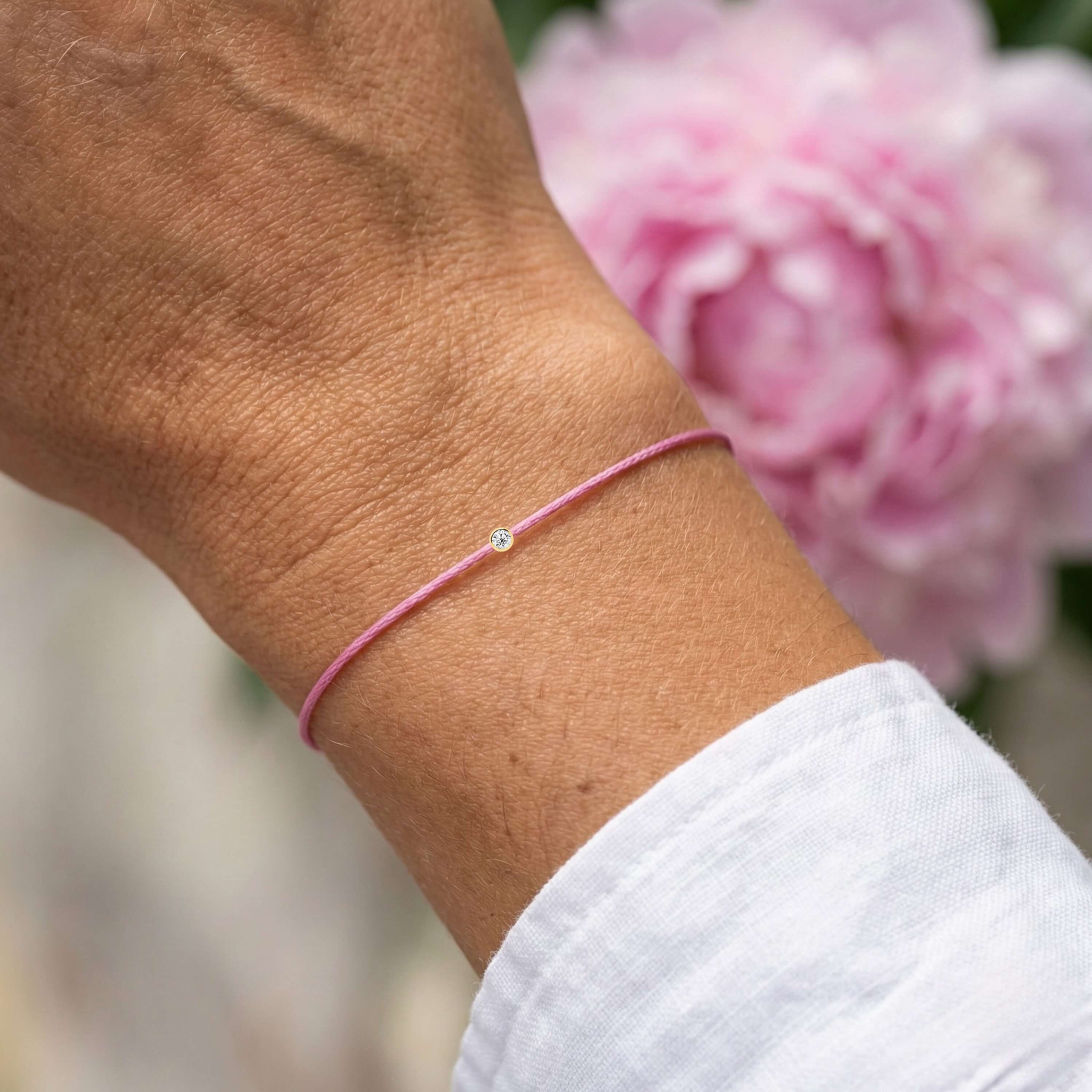 The Diamond String Bracelet